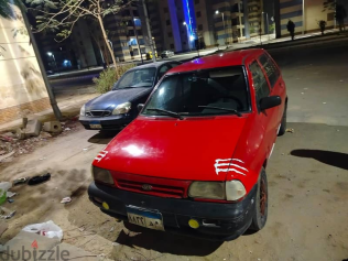 Kia Pride 1997 Red Manual Used for Sale in Giza