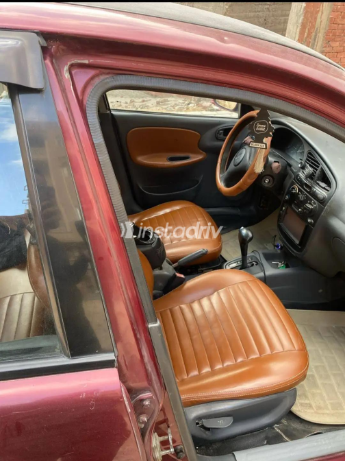 Daewoo Lanos 2 1999 White Automatic Used for Sale in Cairo - 2
