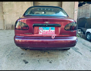 Daewoo Lanos 2 1999 White Automatic Used for Sale in Cairo