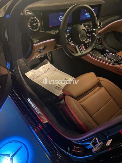 مرسيدس E 200 2023 أسود أوتوماتيك مستعملة للبيع في الجيزة - 10