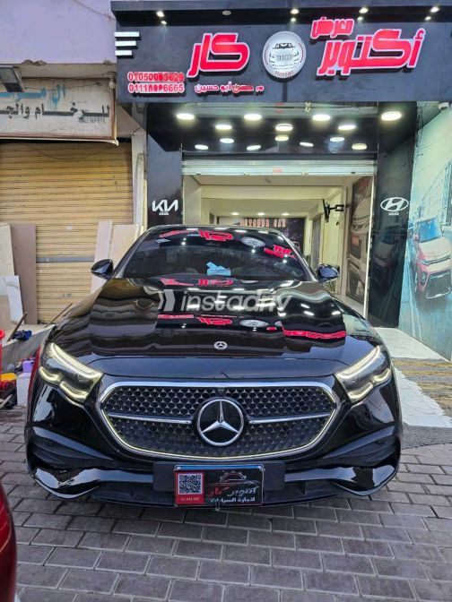 Mercedes E 200 2025 Black Automatic Used for Sale in Giza - 8