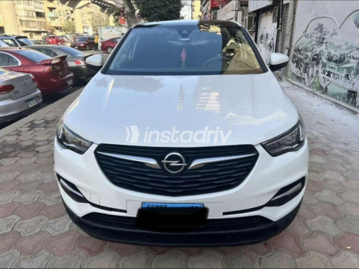 Opel Grandland 2019 White Automatic Used for Sale in Nasr city - 1