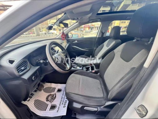 Opel Grandland 2019 White Automatic Used for Sale in Nasr city - 2