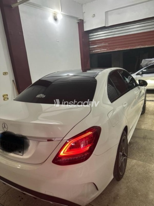 Mercedes C 180 2019 White Automatic Used for Sale in Sohag - 3