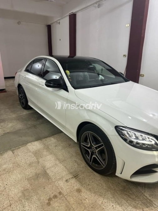 Mercedes C 180 2019 White Automatic Used for Sale in Sohag - 4