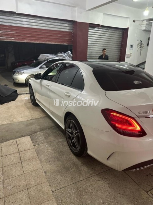 Mercedes C 180 2019 White Automatic Used for Sale in Sohag - 5