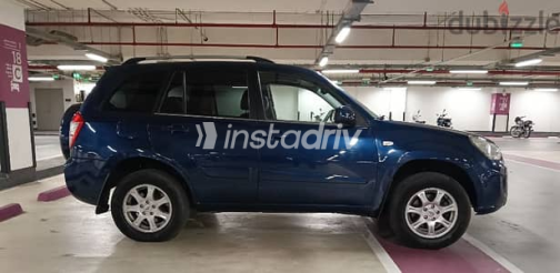 Chery Tiggo 3 2018 Dark Blue Automatic Used for Sale in Nasr city - 1