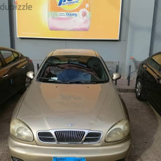 Daewoo Lanos 2001 Gold Automatic Used for Sale in Nasr city