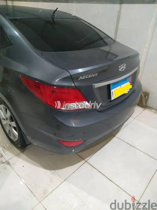 Hyundai Accent 2024 Gray Automatic Used for Sale in Cairo - 1