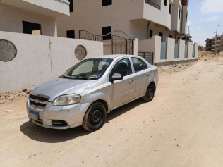 Chevrolet Aveo 2010 Silver Automatic Used for Sale in Cairo