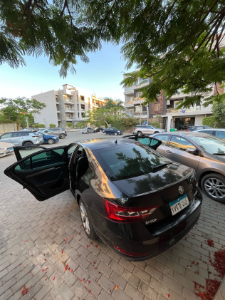 Skoda Superb 2020 Black Automatic Used for Sale in Giza
