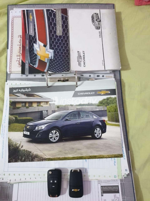 Chevrolet Cruze 2015 Gray Automatic Used for Sale in Cairo - 8