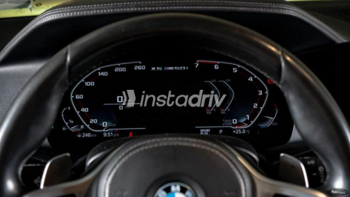 BMW X5 M 2020 Black Automatic Used for Sale in Sheikh Zayed City - 2