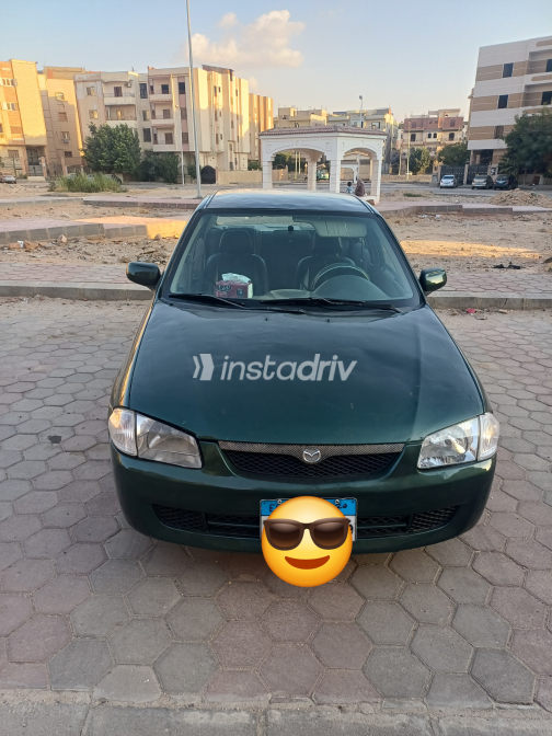 مازدا 323 1999 أخضر يدوي مستعملة للبيع في القليوبية‎‎ - 7