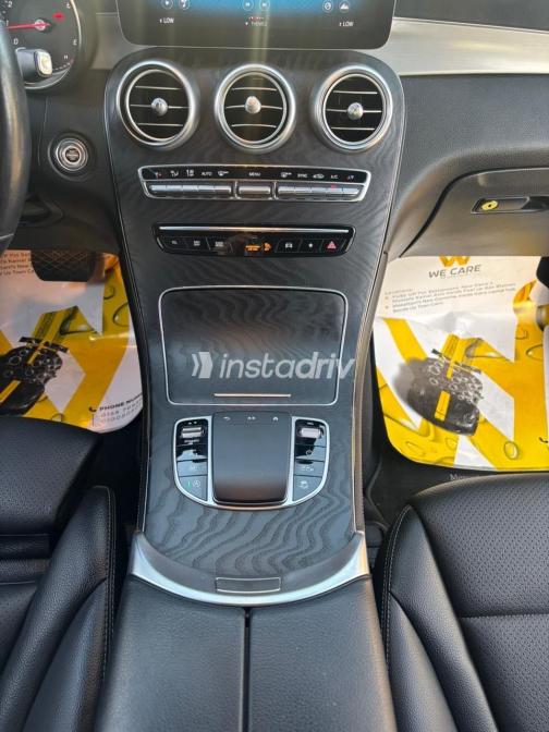 Mercedes GLC 300 2021 Black Automatic Used for Sale in Cairo - 1