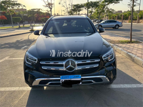 Mercedes GLC 300 2021 Black Automatic Used for Sale in Cairo - 4