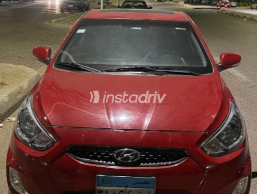 Hyundai Accent RB 2021 White Automatic Used for Sale in Giza - 4
