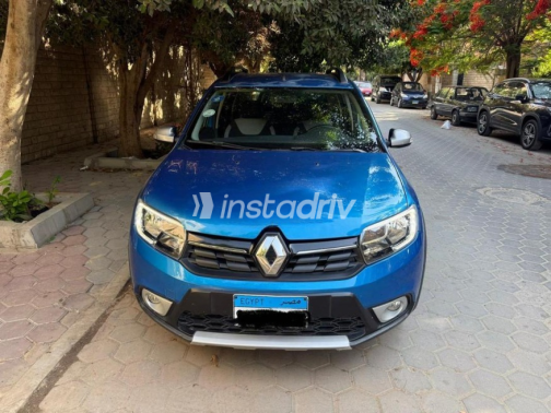 Renault Sandero Step Way 2020 Dark Blue Automatic Used for Sale in Heliopolis - 1
