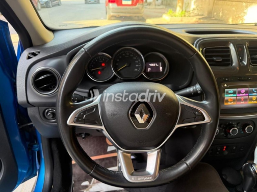 Renault Sandero Step Way 2020 Dark Blue Automatic Used for Sale in Heliopolis - 8