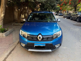 Renault Sandero Step Way 2020 Dark Blue Automatic Used for Sale in Heliopolis