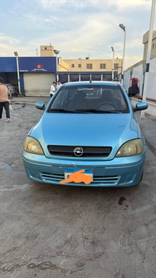 Opel Corsa 2007 Dark Blue Manual Used for Sale in Nasr city