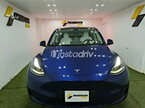 تسلا Model Y 2024 أزرق أوتوماتيك مستعملة للبيع في القاهرة - 2