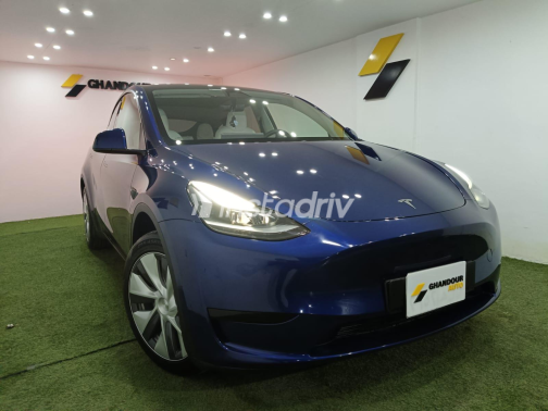 تسلا Model Y 2024 أزرق أوتوماتيك مستعملة للبيع في القاهرة - 8