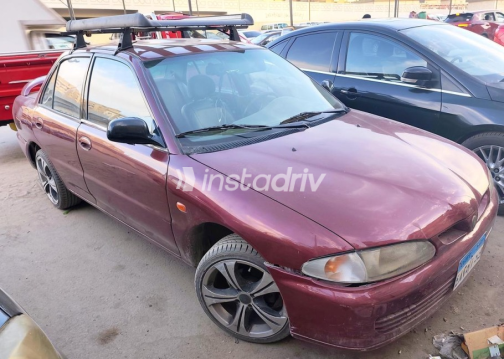Proton Wira 2000 Dark Red Manual Used for Sale in Cairo - 4