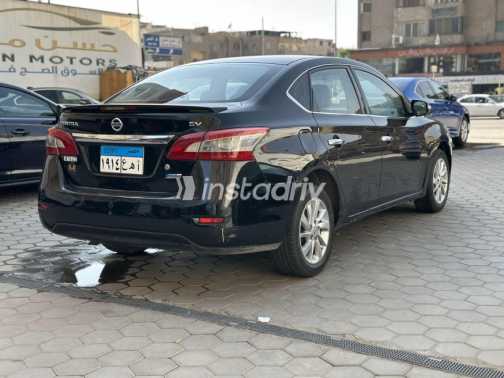 Nissan Sentra 2015 Black Automatic Used for Sale in Nasr city - 4