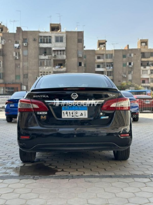 Nissan Sentra 2015 Black Automatic Used for Sale in Nasr city - 5