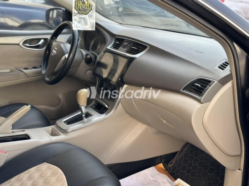 Nissan Sentra 2015 Black Automatic Used for Sale in Nasr city - 8