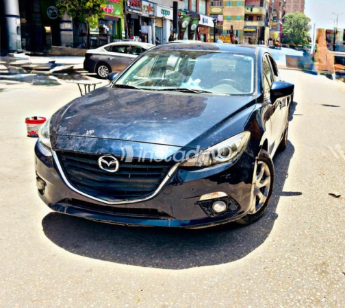 Mazda 3 2015 Dark Blue Automatic Used for Sale in Cairo - 1
