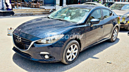 Mazda 3 2015 Dark Blue Automatic Used for Sale in Cairo - 2