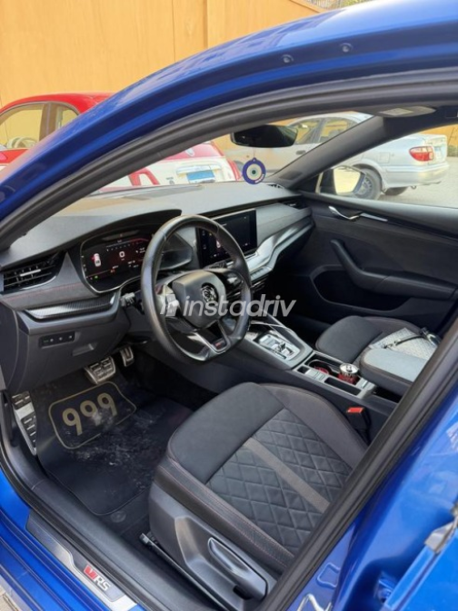 Skoda Octavia 2022 Dark Blue Automatic Used for Sale in Heliopolis - 6
