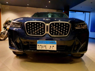 BMW X4 2024 Dark Blue Automatic Used for Sale in Cairo
