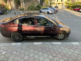 Hyundai Elantra HD 2017 White Automatic Used for Sale in Cairo