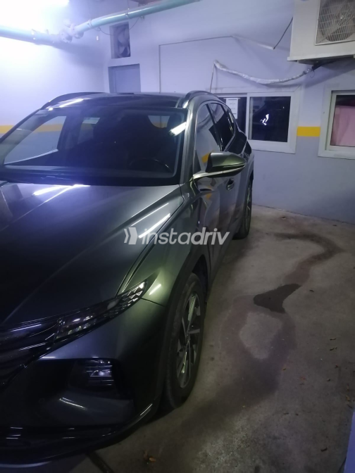 Hyundai Tucson 2021 Gray Automatic Used for Sale in Cairo - 9