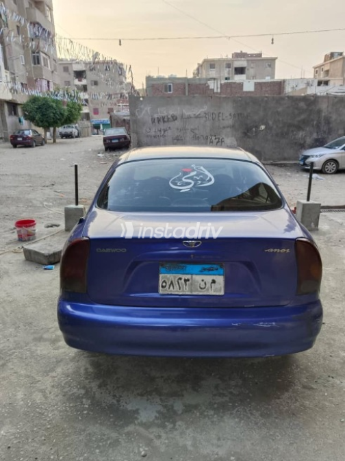 Daewoo Lanos 2001 Dark Blue Manual Used for Sale in Ain Shams - 3