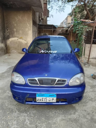 Daewoo Lanos 2001 Dark Blue Manual Used for Sale in Ain Shams