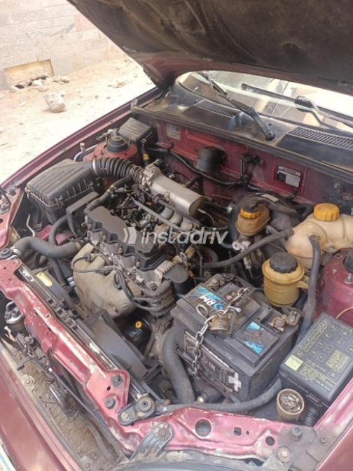 Daewoo Lanos 2003 Dark Red Automatic Used for Sale in Cairo - 3