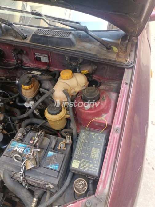 Daewoo Lanos 2003 Dark Red Automatic Used for Sale in Cairo - 4