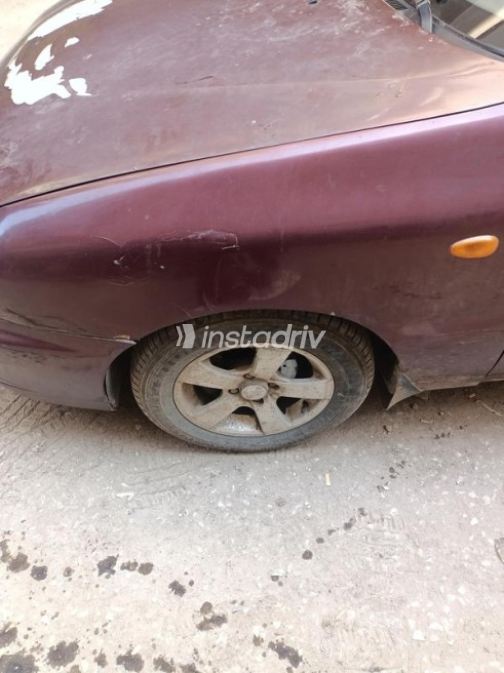 Daewoo Lanos 2003 Dark Red Automatic Used for Sale in Cairo - 7