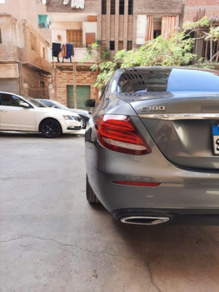 Mercedes E 180 2019 Gray Automatic Used for Sale in Nasr city