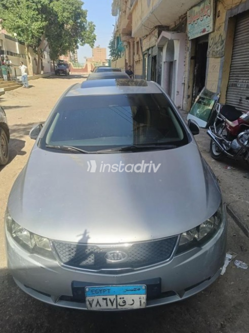 Kia Forte 2009 Silver Automatic Used for Sale in Asyut - 2