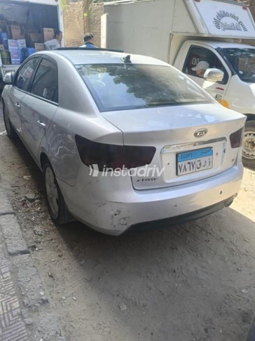 Kia Forte 2009 Silver Automatic Used for Sale in Asyut - 5