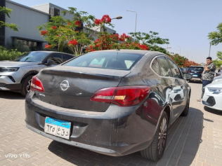 Opel Astra 2015 Black Automatic Used for Sale in Cairo