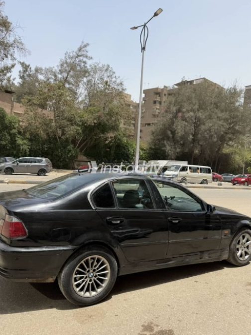 بي ام دبليو 318 1999 أسود أوتوماتيك مستعملة للبيع في الجيزة - 3
