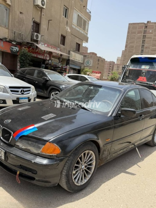 بي ام دبليو 318 1999 أسود أوتوماتيك مستعملة للبيع في الجيزة - 4