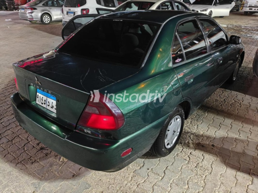 ميتسوبيشي ميراج 1999 أخضر غامق أوتوماتيك مستعملة للبيع في طنطا - 4