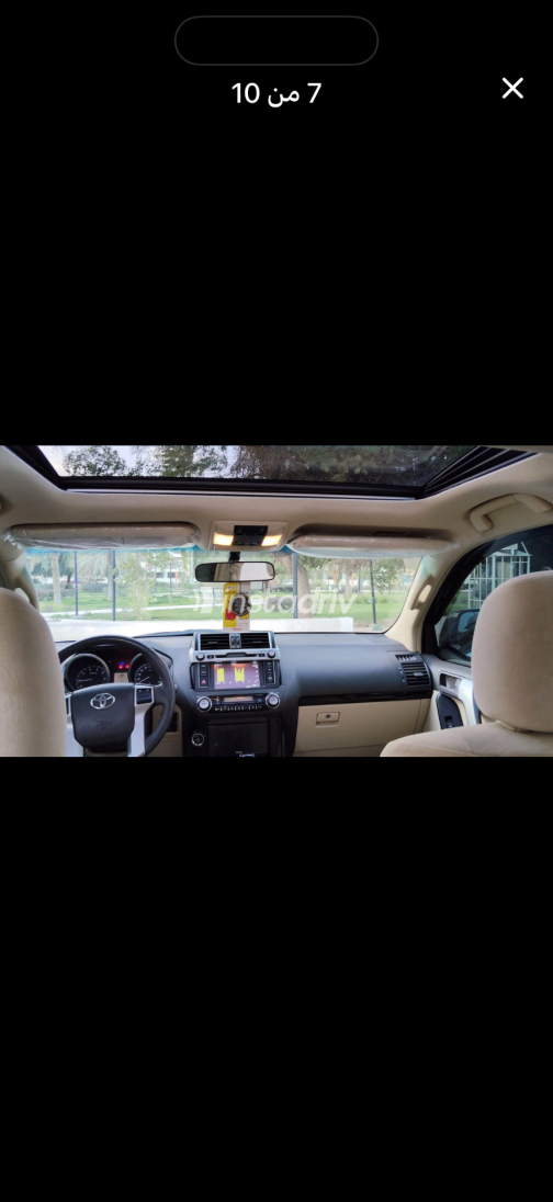 Toyota Land Cruiser 2015 White Automatic Used for Sale in Giza - 2